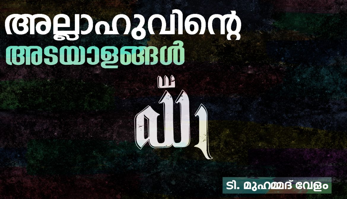 അല്ലാഹുവിന്റെ അടയാളങ്ങള്‍- ടി. മുഹമ്മദ് വേളം