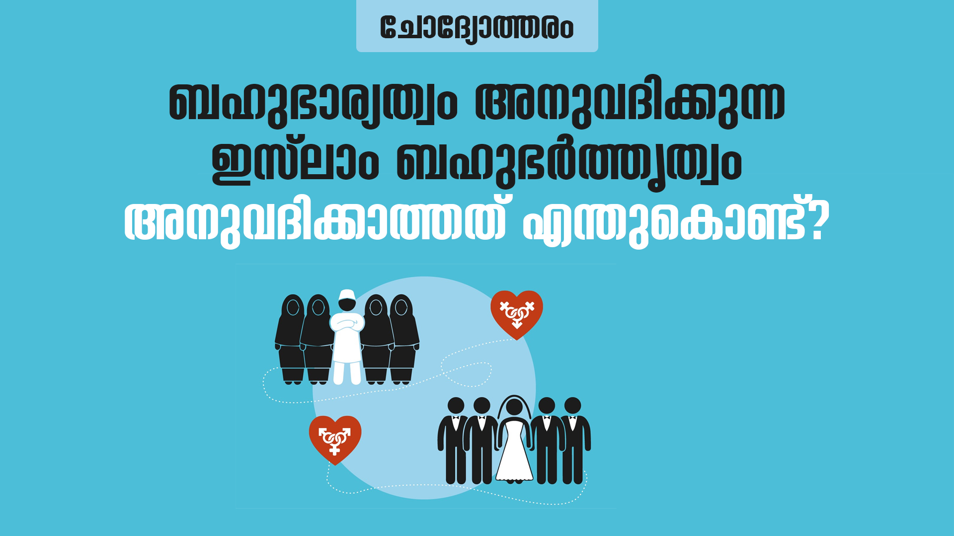ബഹുഭാര്യത്വം അനുവദിക്കുന്ന ഇസ്‌ലാം ബഹുഭർത്തൃത്വം അനുവദിക്കാത്തതെന്തുകൊണ്ട്?